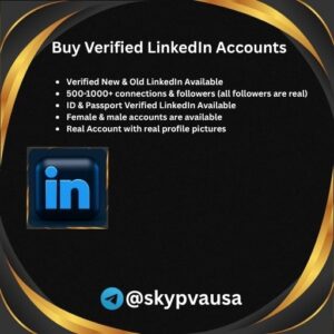 Buy Verified LinkedIn Accounts