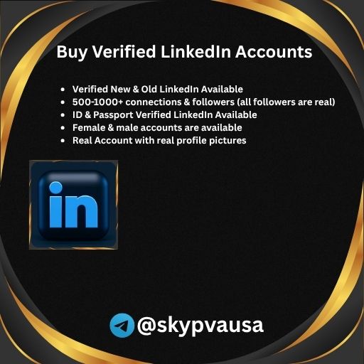 Buy Verified LinkedIn Accounts
