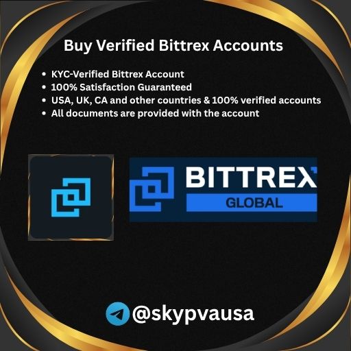 Buy Verified Bittrex Accounts