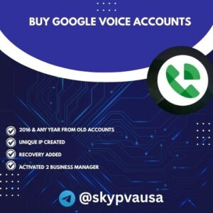 Buy Google Voice Accounts