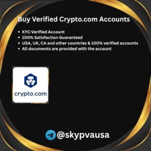 Buy Verified Crypto.com Accounts