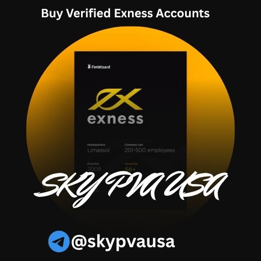 Buy Verified Exness Accounts