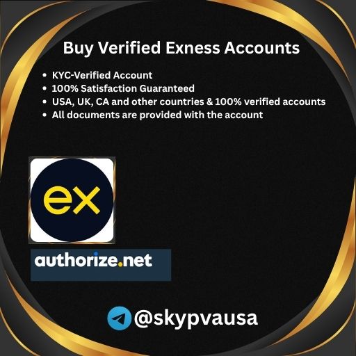 Buy Verified Exness Accounts