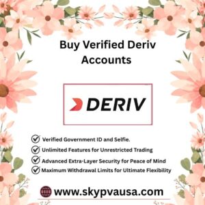 Buy Verified Deriv Accounts