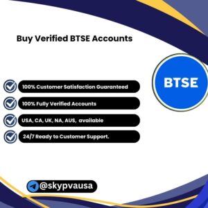 Buy Verified BTSE Accounts