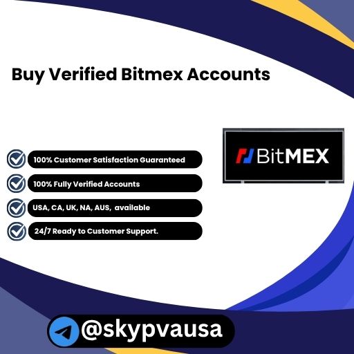 Buy Verified Bitmex Accounts