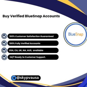 Buy Verified BlueSnap Accounts