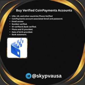 Buy Verified CoinPayments Accounts