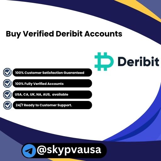 Buy Verified Deribit Accounts