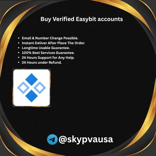 Buy Verified Easybit accounts