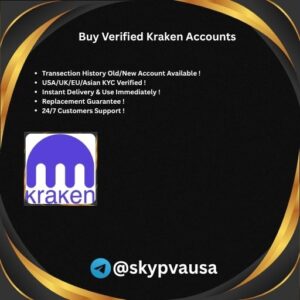 Buy Verified Kraken Accounts
