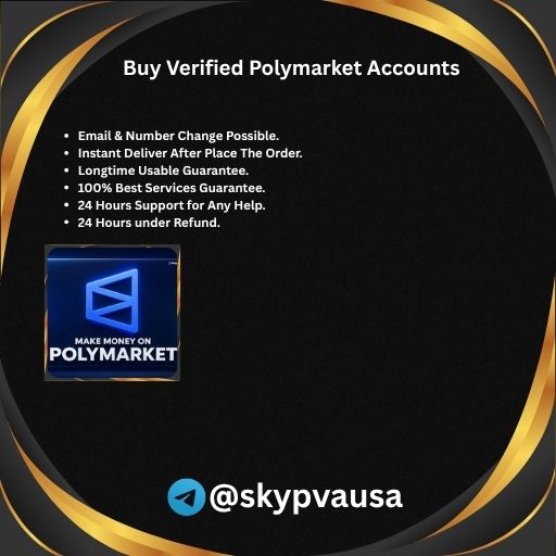 Buy Verified Polymarket Accounts
