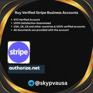 Buy Verified Stripe Business Accounts