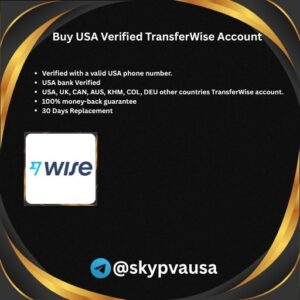 Buy USA Verified TransferWise Account