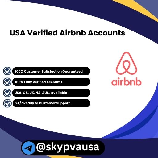 USA Verified Airbnb Accounts