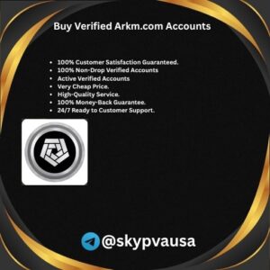 Buy Verified Arkm.com Accounts
