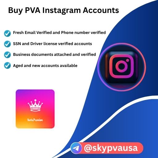 Buy PVA Instagram Accounts
