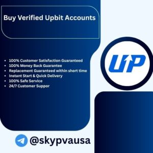 Buy Verified Upbit Accounts