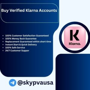 Buy Verified Klarna Accounts