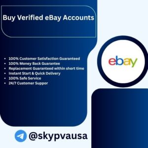 Buy Verified eBay Accounts