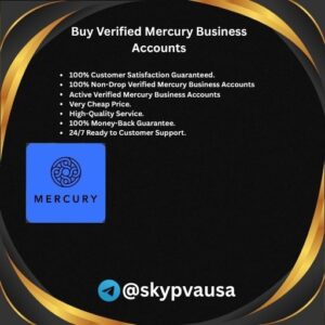 Buy Verified Mercury Business Accounts